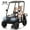 Black, variant on Rock Wheels 2 Seater 12V Ride On Toy Truck Golf Cart for Big Kids w/ Roof, Sun Shade, Storage Trunk, 2WD, Parent remote Control, 3 Speeds, LED Lights, Bluetooth & Music