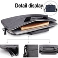 thumbnail image 3 of Laptop Bag 13.3 inch Computer Sleeve Case with Shoulder Strap ,Waterproof Briefcase with Handle, 3 of 5