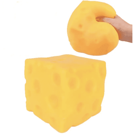 2026 Cheese Squishy, Cheese Squishies Stress, 1.6-Inch