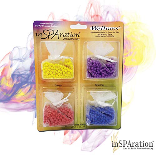 inSPAration Aromatherapy Air Bead Assortment Set for Hot Tubs and Walk
