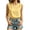 #08 Yellow 【Mix, Match & Rotate: Stock Up on Daily Colors】, variant on Womens Tank Tops, Crew Neck Sleeveless Cropped Shirts with Drawstring Hem, Solid Stylish Blouse, Spring Summer Street Wear | VerBelle,Army Green L