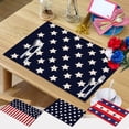 thumbnail image 7 of 4th of July Decorations - Patriotic Placemats,Red White and Blue Star Decor Table Mats,Washable & Oil-resistant Placemats for Dining Table Decor,Protect Table,17.7x11.8 Inch, 7 of 7