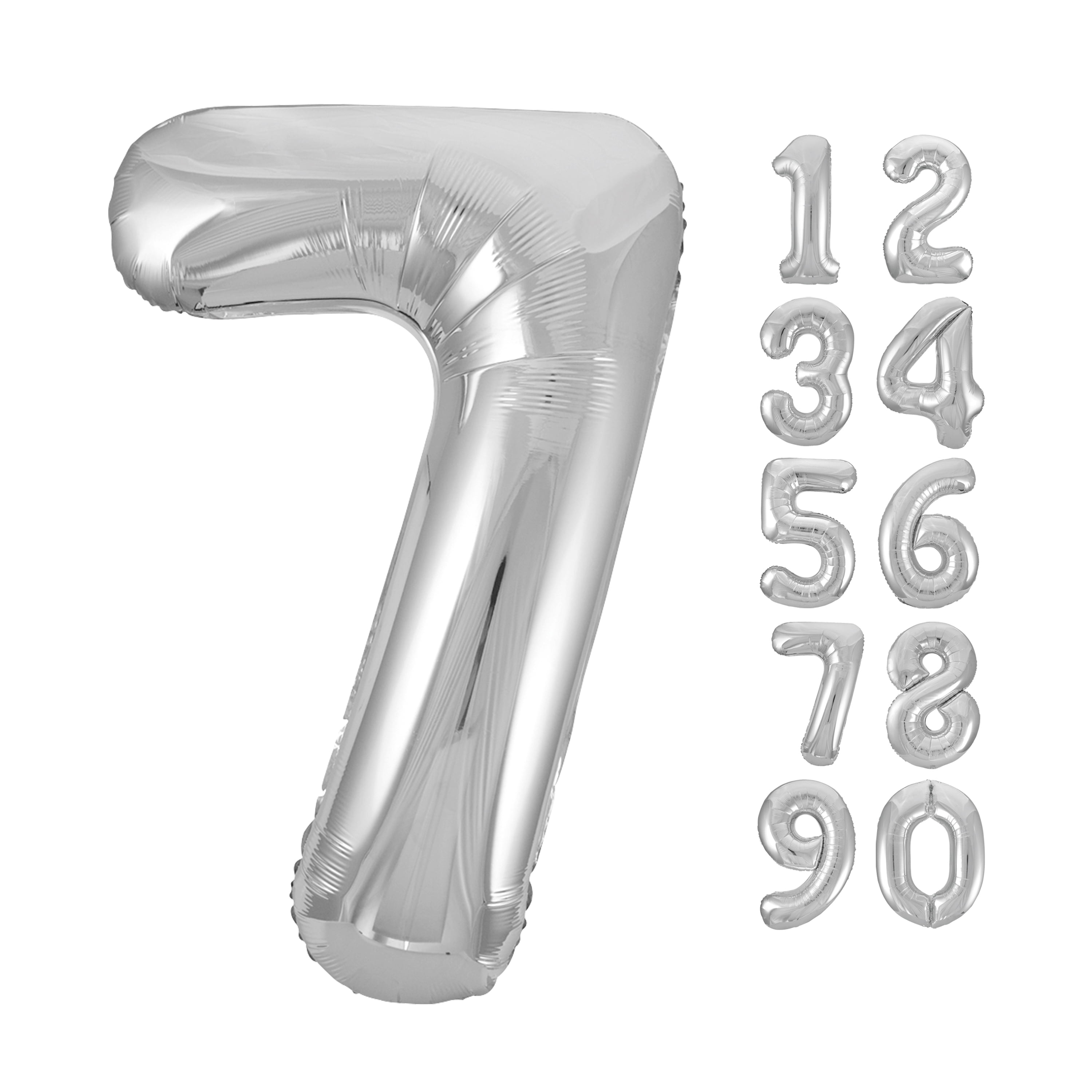 number 7 balloon