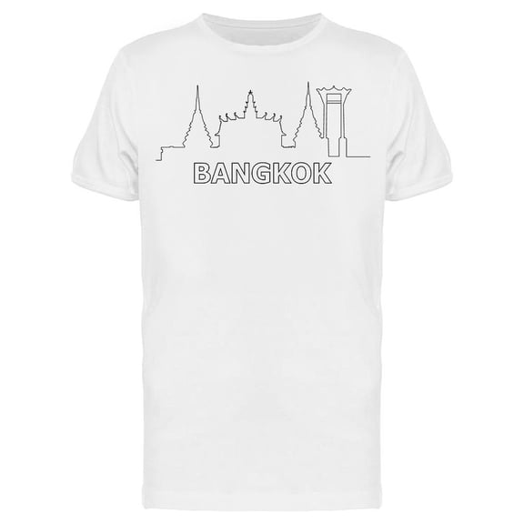 Bangkok Skyline Travel Tee Men's -Image by Shutterstock
