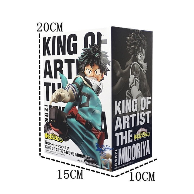 Figura de acción de My Hero Academia, Deku Midoriya Izuku, Bakugou Katsuki Dabi All Might Boku no Hero Academia, 25cm QYM unisex