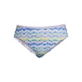 thumbnail image 4 of Time and Tru Women's and Women's Plus Size Wave Print Bikini Bottom, 4 of 4