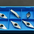 thumbnail image 4 of Inserts en Aluminium 10 Pcs 10* Inserts de Rotation Cnc en Aluminium Vcgt110308-Ak H01, 4 of 6