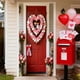 thumbnail image 5 of Cortina de puerta de San Valentín de 35 x 72 pulgadas, decoración de puerta y pared para San Valentín, festival, fiesta, 5 of 6