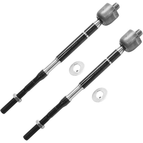 Detroit Axle - 2 Front Inner Tie Rods for 2011-2017 Honda Odyssey, 2012 2013 2014 2015 2016 Tie Rod End Links Replacement