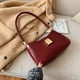thumbnail image 1 of Bolsos de hombro para mujer de piel sintética de Color sólido, bolsos con cierre de tendencia, Bolso pequeño, bolso de mano con cremallera de diseñador 2023, 1 of 5