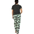thumbnail image 2 of Lazy One Women's Pajama Set, Short Sleeves with Cute Prints, Relaxed Fit, Bearly Awake, 2 of 7