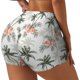 thumbnail image 1 of Fotbe Vintage Palm Trees Shorts Sin Costuras – Shorts Deportivos de Cintura Alta para Mujer, Elásticos para Gimnasio, Yoga, Running o Ciclismo-Small, 1 of 8