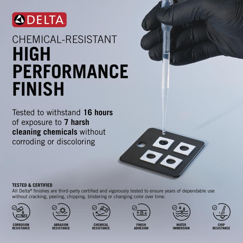 Delta 35849LF-SS Nicoli 1.2 GPM Widespread Bathroom Faucet - Brilliance Stainless