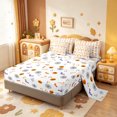 thumbnail image 3 of Manfei Autumn Harvest Pumpkin 7-Piece Twin Bedding,Cute Coquette Bowtie Bedding Comforter Set,Halloween Reversible, 3 of 7