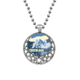 thumbnail image 1 of Océano Ártico Collares Colgante Retro Moon Stars Jewelry Unbranded M, 1 of 3