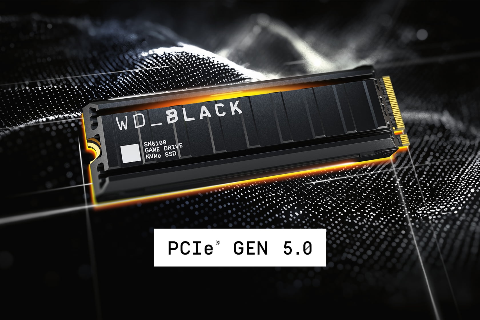 WD_BLACK 4TB SN8100 NVMe SSD, with Heatsink, PCIe Gen 5