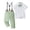 Light Green, variant on Faraee Toddler Baby Boy Clothes Suit Gentleman Wedding Outfits Formal Dress Shirt with Bowtie Suspender Pants Size 1-5 Years Black