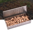 thumbnail image 5 of Grillaholics Smoker Box for Gas & Charcoal Grills – Large Stainless Steel Wood Chip Container for Smoking Meat – Grilling Accessories for BBQ Lovers – Grilling Gift for Men, 5 of 5
