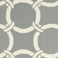 thumbnail image 6 of SAFAVIEH Four Seasons Soren Geometric Polyester Area Rug, Grey/Ivory, 5' x 8', 6 of 7