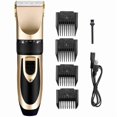 thumbnail image 1 of Professional USB Rechargeable Pet Hair Clipper, Cordless Quiet Hair Trimmer with 4 Combs, for Dogs, Cats, Pets, Neck, 1 of 4