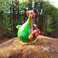 thumbnail image 4 of ¡Venta caliente! Decoración tonta de pollo, adornos de pollo de resina, estatuas al aire libre, pollo de cuello largo, 4 of 4