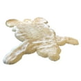thumbnail image 5 of Soho Luxurious Faux Bearskin Pelt Cream Shag Area Rug, 5 of 5