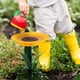 thumbnail image 3 of Comedero para pájaros silvestres CHAO en forma de flor dispensador de Comida para exteriores 60 cm amarillo Verde, 3 of 5
