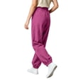 thumbnail image 5 of Womens Elastic Waist Pants Casual Loose Jogger Trousers With Ankle Cuffs for Daily Wear, 5 of 7