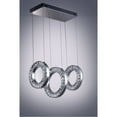 thumbnail image 2 of ET2 E30563-20PC 12 in. Charm LED Linear Pendant Ceiling Light, Polished Chrome, 2 of 8