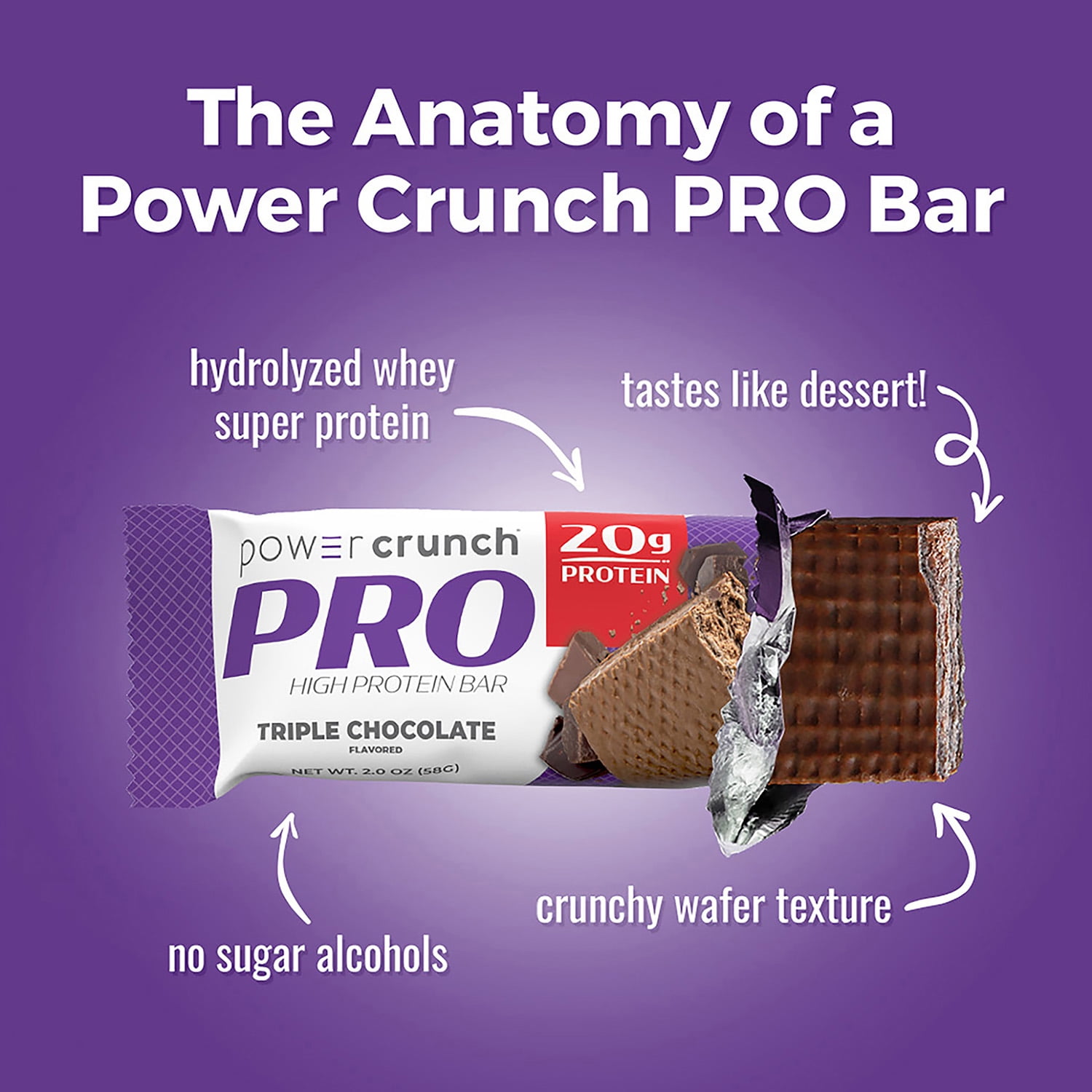 Power crunch bars walmart