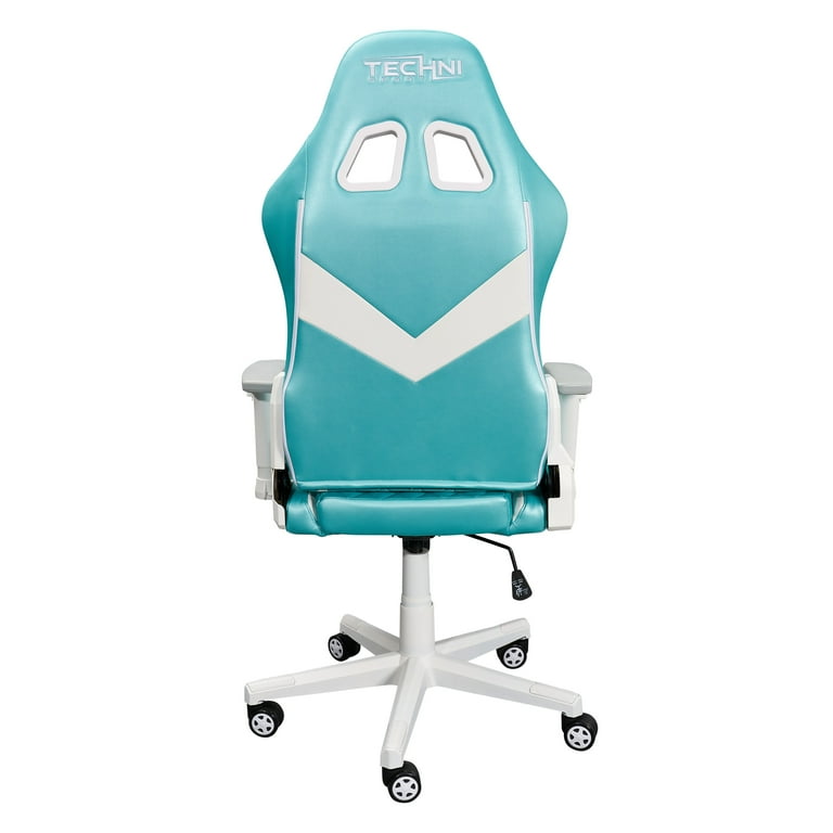 Techni Sport High Back Ergonomic Gaming Chair - Aqua - Walmart.com