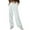 A01_White, variant on Baggy Stretchy Wide Leg Trousers for Womens High Waisted Put On Stretch Pants Relaxed Fit Loose Casual Pants Thermal Athletic Joggers Palazzo Pants with Mutil Pockets