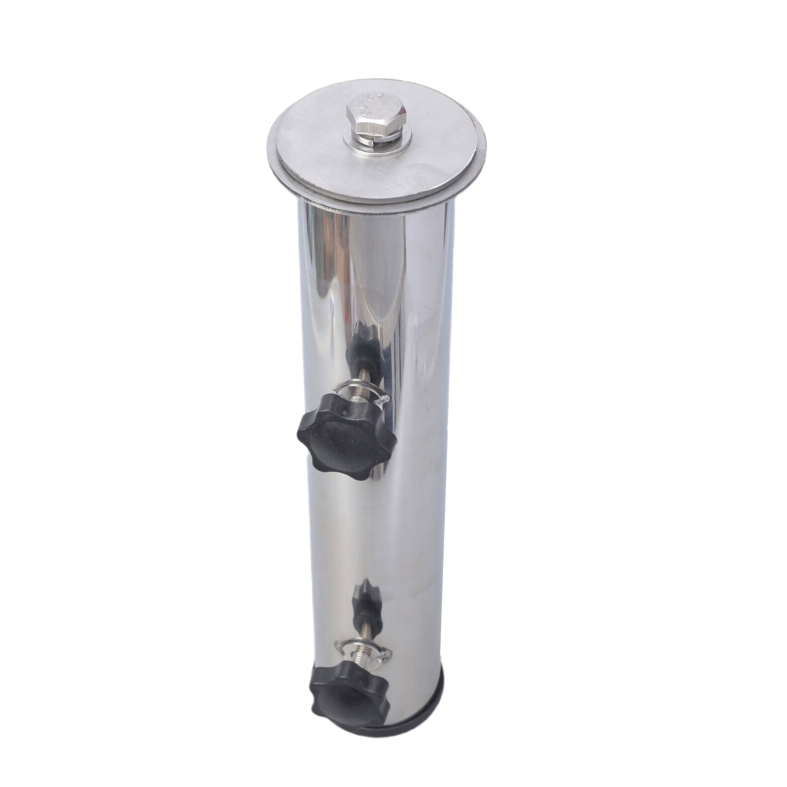 Weather Resistant Patios Umbrella Holder Clamp Tube for Outdoor Parasol Base Stand of Deck Railing Mount Parasol Support
