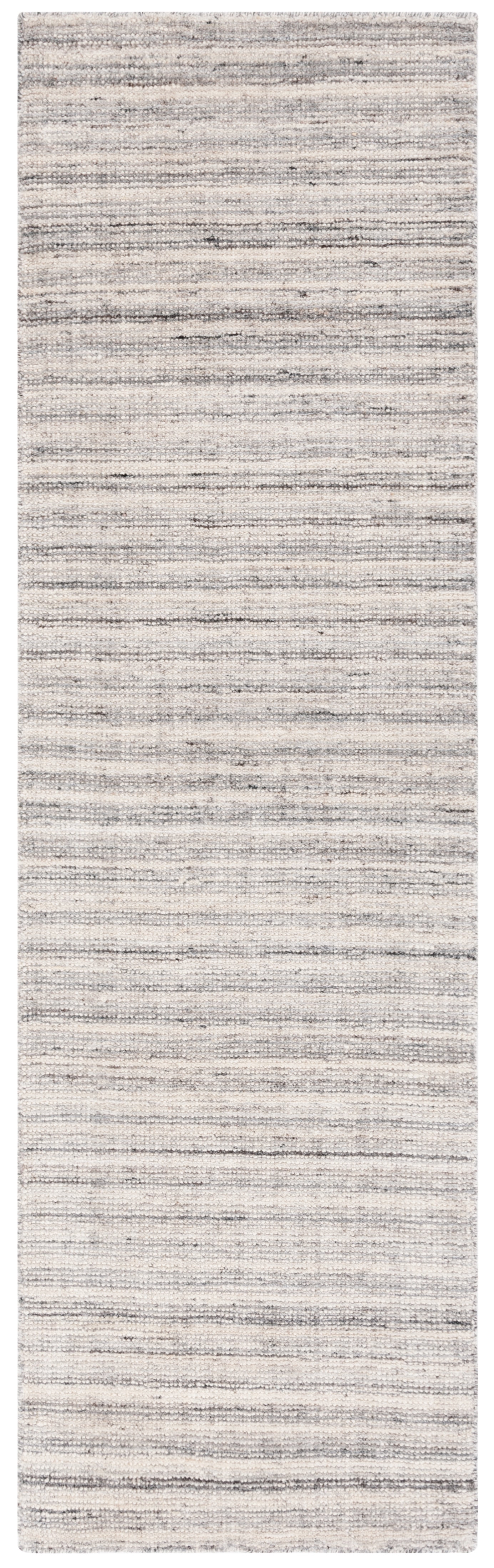 Safavieh Mirage Toby Solid Runner Rug, Ivory/Dark Gray, 2'3" x 8'