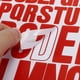 thumbnail image 4 of Calcomanías de Letras Uxcell 1 pulgada 2 pulgadas, 12 Hojas de Calcomanías de Letras Adhesivas de Vinilo, Rojo, 4 of 6