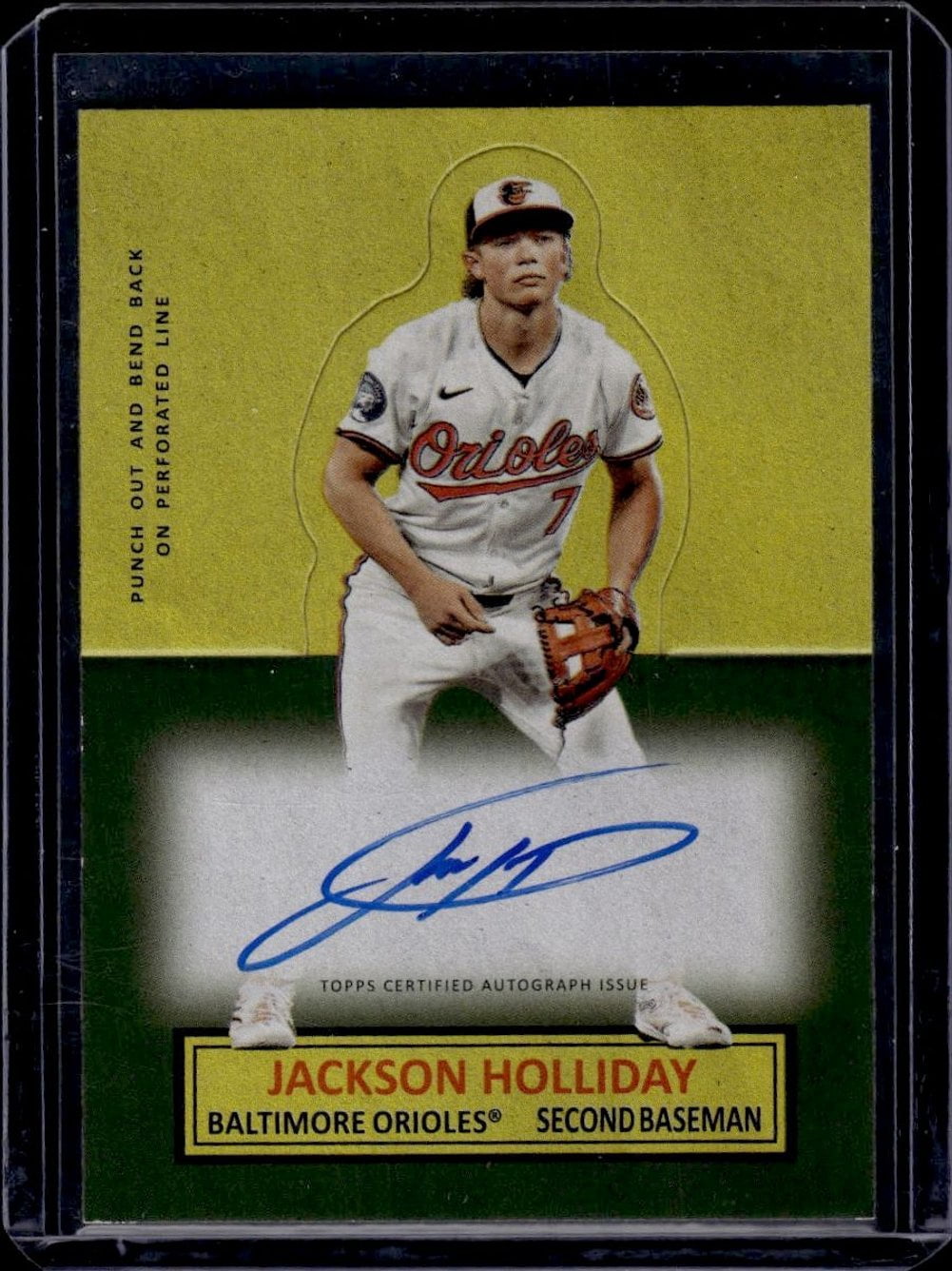Jackson Holliday Autograph Sports Fan Shop