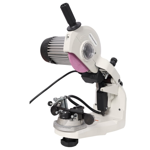 Electric Chainsaw Sharpener - 120V Grinder with Hydraulic Assist - Universal Chain Saw Sharpener - Professional Use