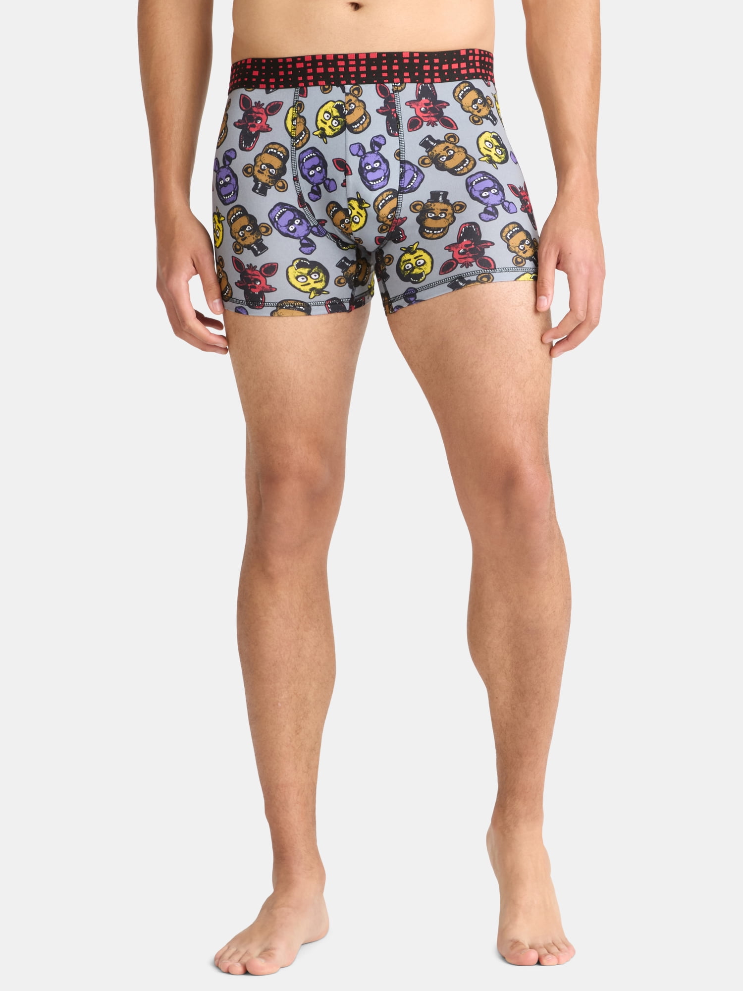 Five Nights at Freddy’s Men's Boxer Briefs, 2-Pack, Sizes S-2XL