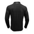 thumbnail image 5 of Ccpelsie Long Sleeve Henley Shirts for Men - Casual Fashion Crew Neck Men's Full Sleeve Tshirts Z3-Black,XL, 5 of 7