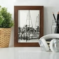 thumbnail image 6 of Neutral Tropics I - Framed Print w/glass - Chestnut, 6 of 8