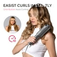 thumbnail image 2 of TYMO CURLPRO Automatic Curling Iron, Rotating Hair Curler for Lasting Beach Waves, 500M Ionic, Dual Voltage & Lightweight, 1 inch, Gray, 2 of 9