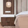 thumbnail image 2 of Miangastore 2Pcs Beige Paper Metal Chinese Style Light Cover For Friends And Family, 2 of 8