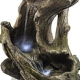 thumbnail image 4 of Alpine Corporation 41" Rainforest Waterfall Fountain, LED Lights, 4 of 12