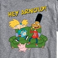 thumbnail image 3 of Hey Arnold! - Arnold, Gerald, and Abner - Men's Short Sleeve Graphic T-Shirt, 3 of 5