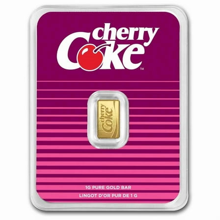 1 gram Gold Bar in TEP - Coca-Cola® Cherry Coke