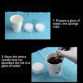 thumbnail image 4 of Sponge Pratical  Needle Dip Foam, Disposable Sanitary  Needle Cleaning Cup, Blending  Ink for Cleaning  Ink, 4 of 7