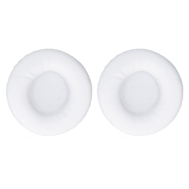 BRILLAR Cojines para auriculares, fundas para almohadillas para ATHWS70/ATHWS77/ATHWS99/MDRV55/MDRV500/MDR7502 (blanco)