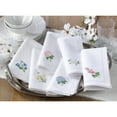 thumbnail image 5 of Saro Lifestyle Embroidered Violet Hemstitched Napkin (Set of 6), 5 of 5
