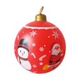 thumbnail image 3 of Globo inflable de Navidad para decoración de jardín, PVC, impermeable, para exteriores, patio, boda, decoración navideña, globo de 60 cm, 3 of 5