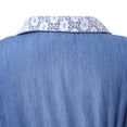 thumbnail image 4 of Richie House Girls' Sweet Denim Dress with Fancy Buttons RH2128, 4 of 7